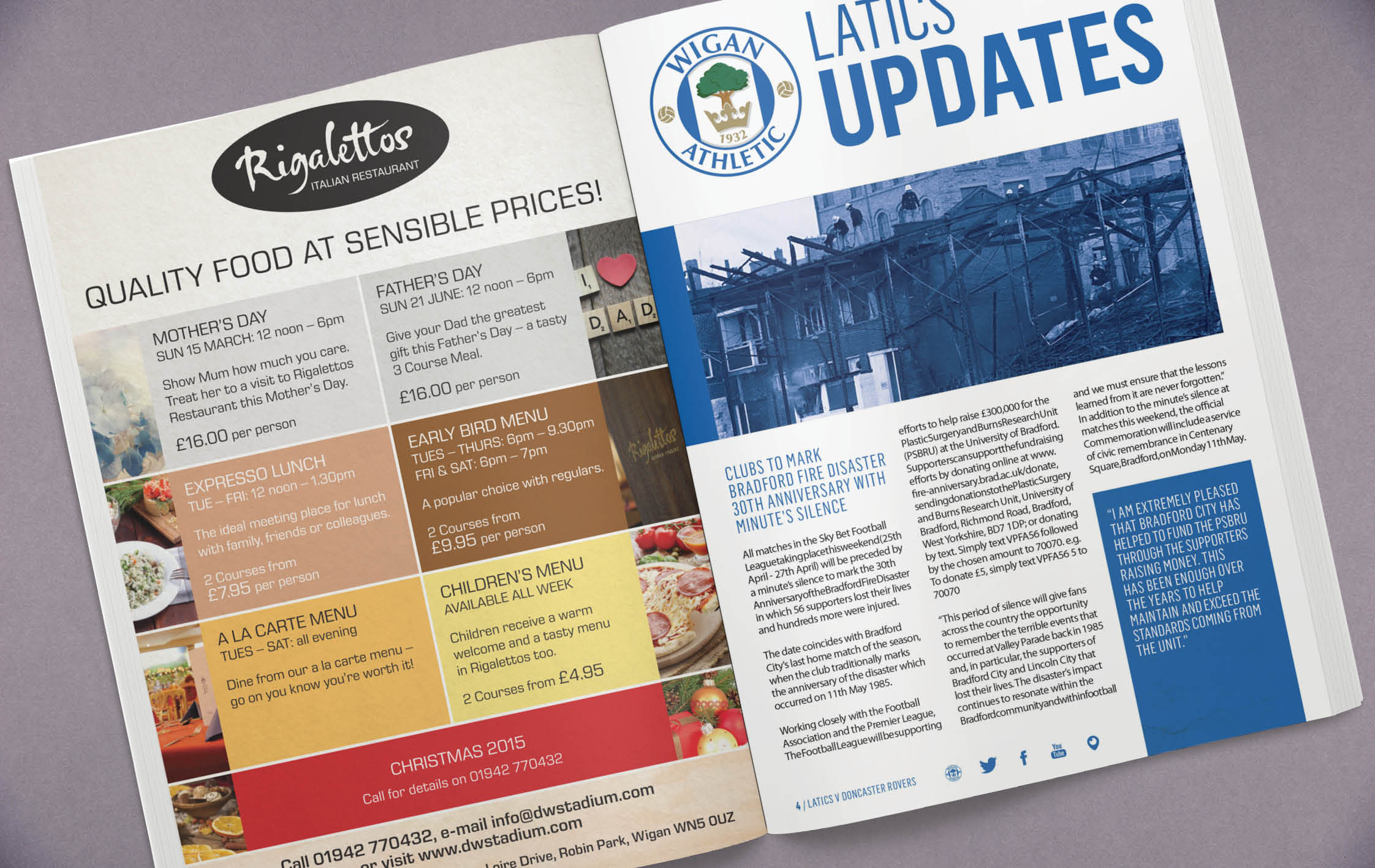 Magazine Advert Design